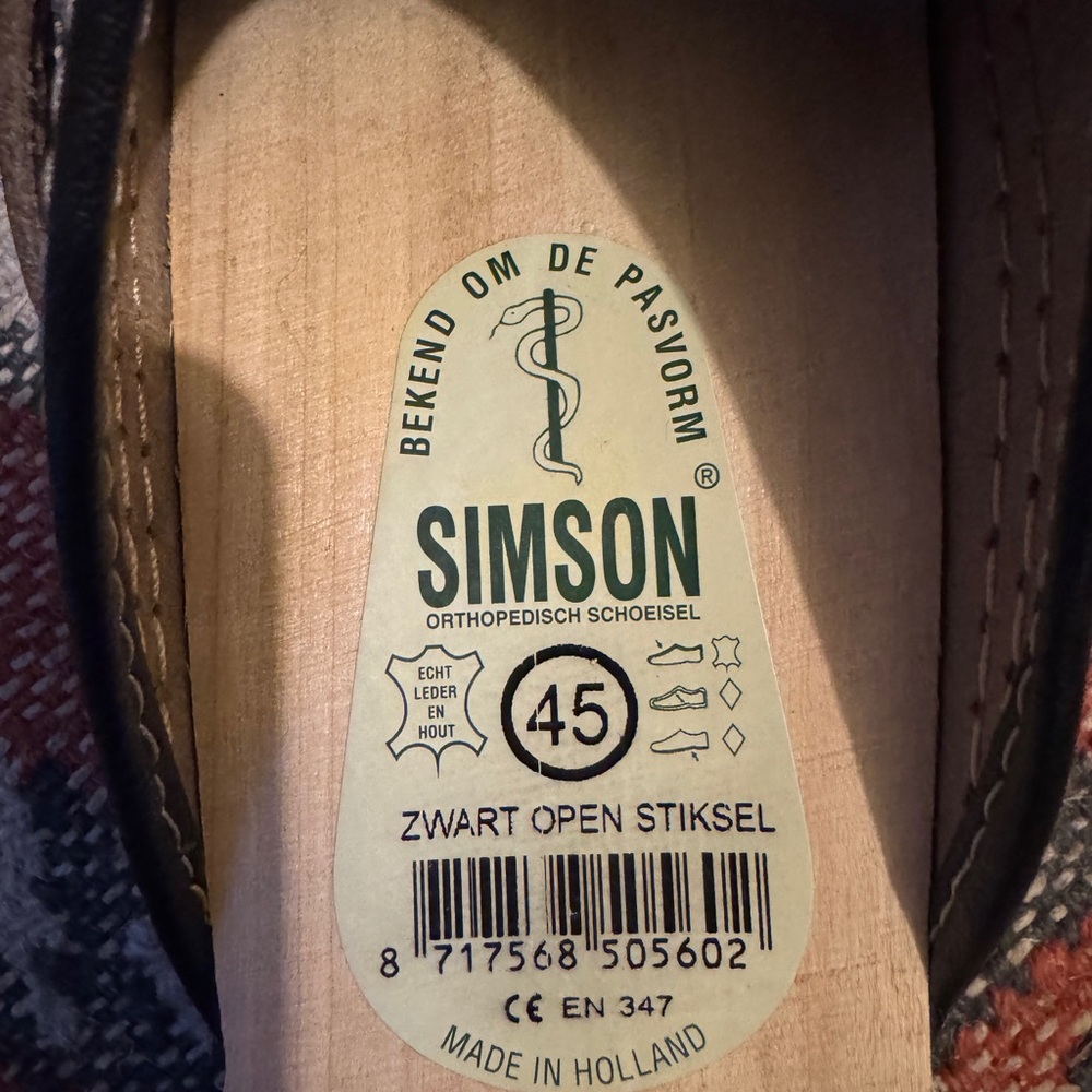 Simson Black Clogs - Picture 6 of 6